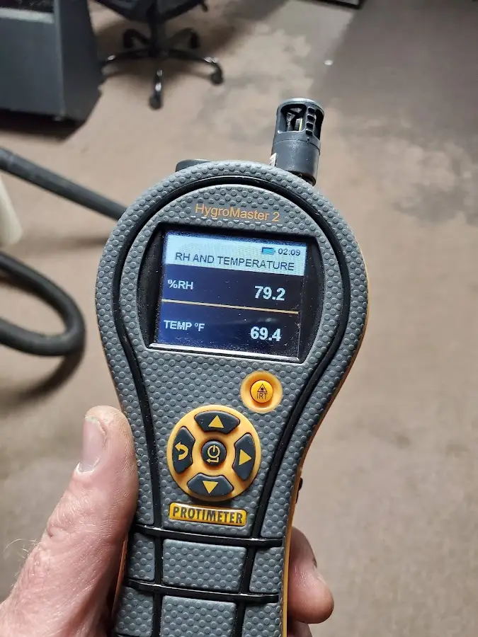 Moisture meter humidity assessment for Fire & Smoke Damage Restoration in Barnhart